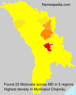 Surname Molovata in Moldova Surname Molovata in Moldova