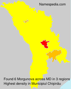 Surname Morgunova in Moldova