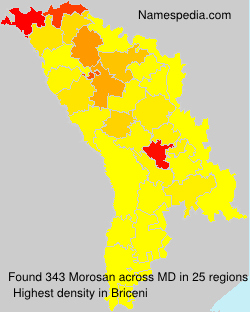 Surname Morosan in Moldova Surname Morosan in Moldova