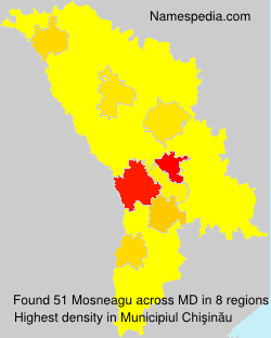 Surname Mosneagu in Moldova Surname Mosneagu in Moldova