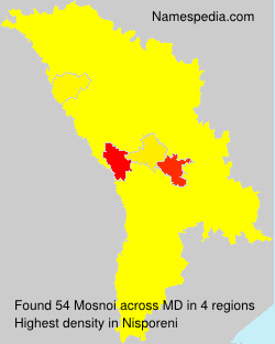 Surname Mosnoi in Moldova Surname Mosnoi in Moldova