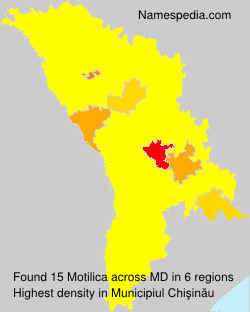Surname Motilica in Moldova Surname Motilica in Moldova