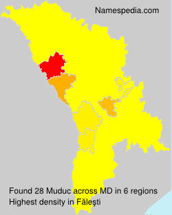 Surname Muduc in Moldova Surname Muduc in Moldova