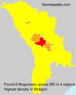 Surname Mugureanu in Moldova Surname Mugureanu in Moldova