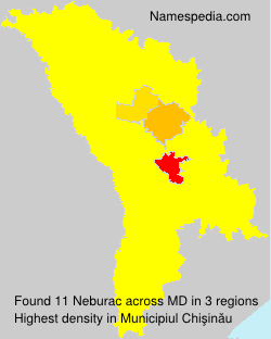 Surname Neburac in Moldova Surname Neburac in Moldova