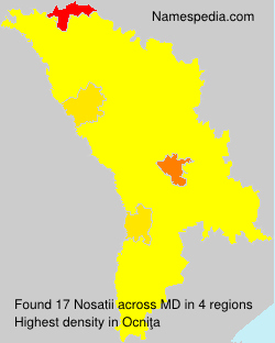 Surname Nosatii in Moldova Surname Nosatii in Moldova