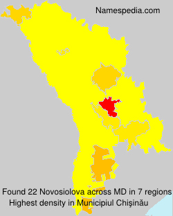 Surname Novosiolova in Moldova Surname Novosiolova in Moldova