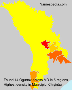 Surname Ogurtov in Moldova Surname Ogurtov in Moldova