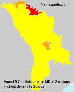 Surname Olenitchii in Moldova Surname Olenitchii in Moldova