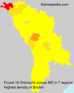 Surname Orlovschii in Moldova Surname Orlovschii in Moldova