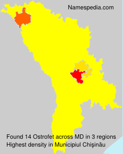 Surname Ostrofet in Moldova Surname Ostrofet in Moldova