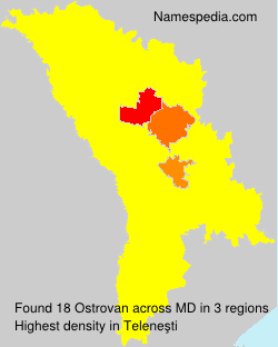 Surname Ostrovan in Moldova Surname Ostrovan in Moldova