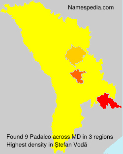 Surname Padalco in Moldova Surname Padalco in Moldova