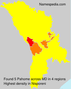 Surname Pahome in Moldova Surname Pahome in Moldova
