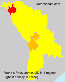Surname Palev in Moldova Surname Palev in Moldova