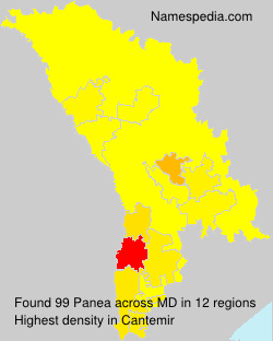 Surname Panea in Moldova Surname Panea in Moldova