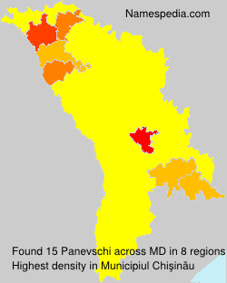 Surname Panevschi in Moldova Surname Panevschi in Moldova