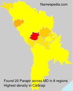 Surname Parapir in Moldova Surname Parapir in Moldova