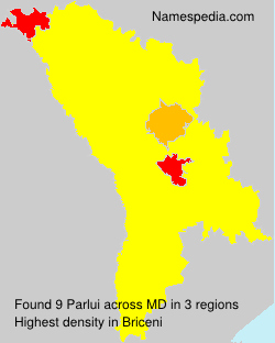 Surname Parlui in Moldova Surname Parlui in Moldova