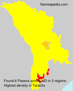 Surname Paseva in Moldova