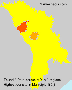 Surname Pata in Moldova Surname Pata in Moldova
