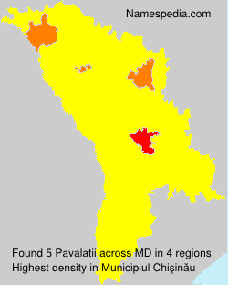 Surname Pavalatii in Moldova Surname Pavalatii in Moldova