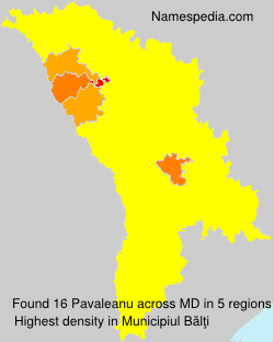 Surname Pavaleanu in Moldova Surname Pavaleanu in Moldova