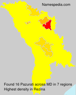 Surname Pazurati in Moldova Surname Pazurati in Moldova