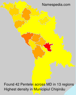 Surname Pentelei in Moldova Surname Pentelei in Moldova
