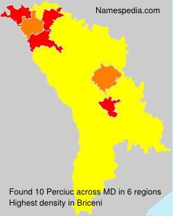 Surname Perciuc in Moldova Surname Perciuc in Moldova