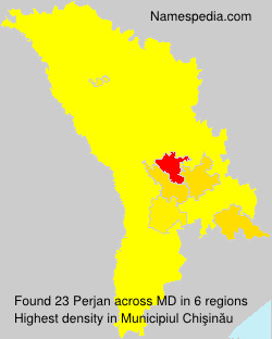 Surname Perjan in Moldova Surname Perjan in Moldova