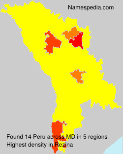 Surname Peru in Moldova Surname Peru in Moldova