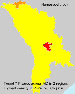 Surname Pisaruc in Moldova Surname Pisaruc in Moldova