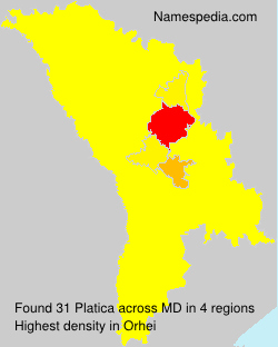 Surname Platica in Moldova Surname Platica in Moldova