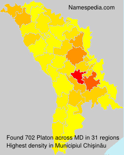 Surname Platon in Moldova Surname Platon in Moldova