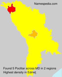 Surname Poclitar in Moldova Surname Poclitar in Moldova