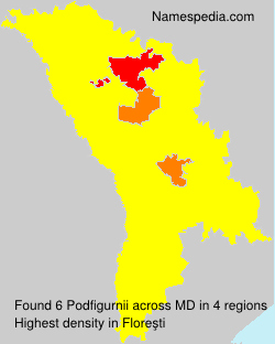 Surname Podfigurnii in Moldova Surname Podfigurnii in Moldova