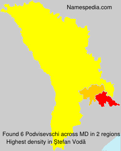 Surname Podvisevschi in Moldova Surname Podvisevschi in Moldova