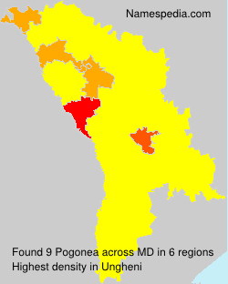 Surname Pogonea in Moldova Surname Pogonea in Moldova