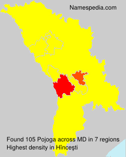 Surname Pojoga in Moldova Surname Pojoga in Moldova