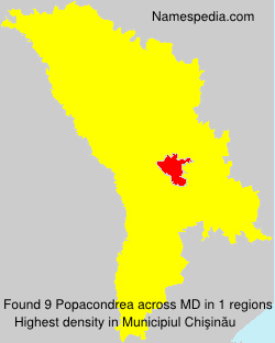 Surname Popacondrea in Moldova Surname Popacondrea in Moldova