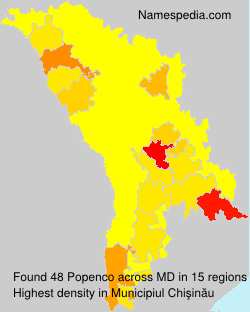 Surname Popenco in Moldova Surname Popenco in Moldova