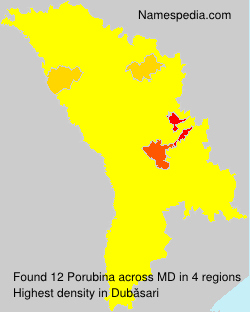 Surname Porubina in Moldova Surname Porubina in Moldova