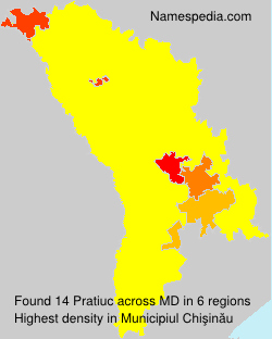 Surname Pratiuc in Moldova Surname Pratiuc in Moldova