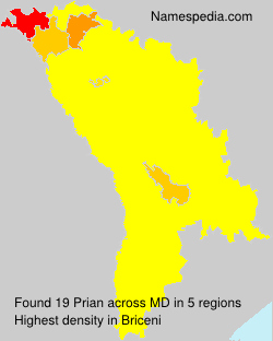 Surname Prian in Moldova Surname Prian in Moldova