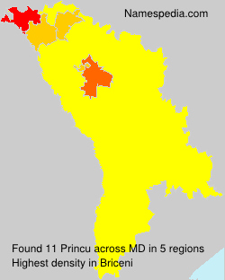 Surname Princu in Moldova Surname Princu in Moldova