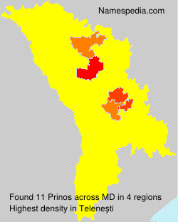 Surname Prinos in Moldova Surname Prinos in Moldova