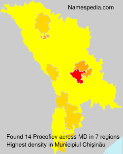 Surname Procofiev in Moldova Surname Procofiev in Moldova
