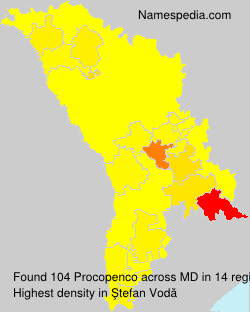 Surname Procopenco in Moldova Surname Procopenco in Moldova