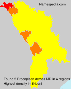 Surname Procopisen in Moldova Surname Procopisen in Moldova